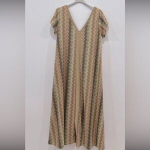 MADE IN ITALY Colorful Chevron Maxi Dresses